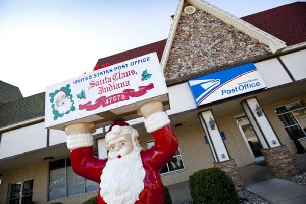 Santa Claus Post Office exterior