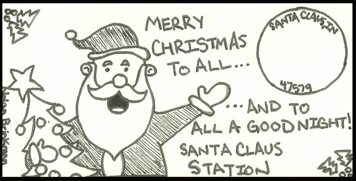 2013 Santa Claus Postmark