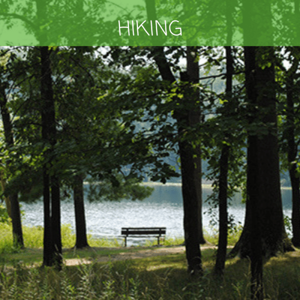 Hiking at Lincoln State Park for 5 things to do in summer